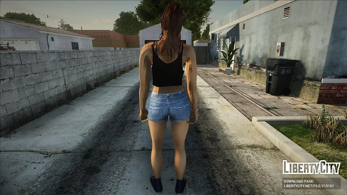 Сборник скинов Люсии из GTA 6 / GTA San Andreas