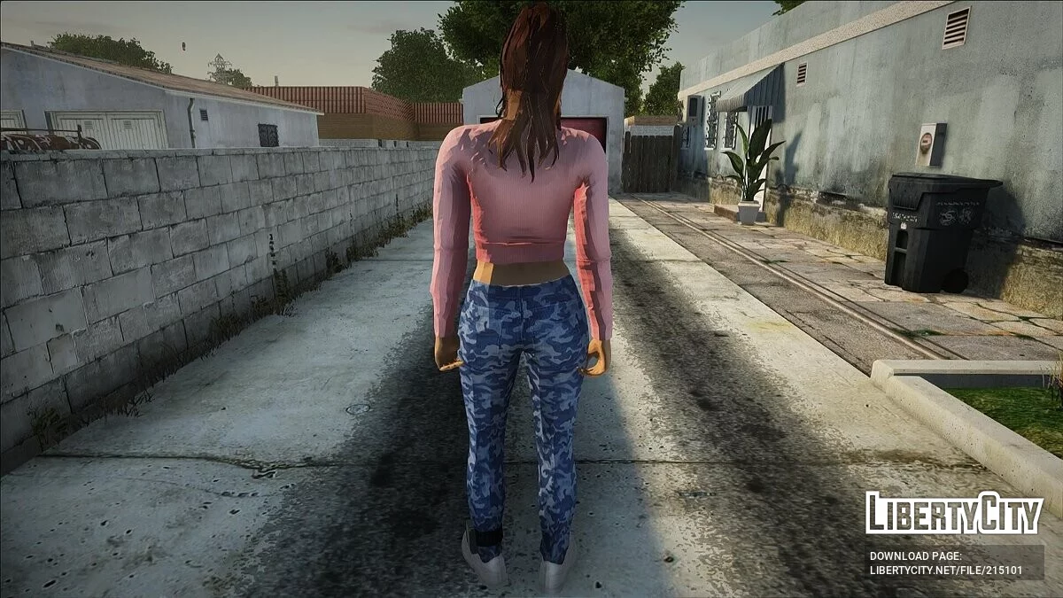 Сборник скинов Люсии из GTA 6 / GTA San Andreas