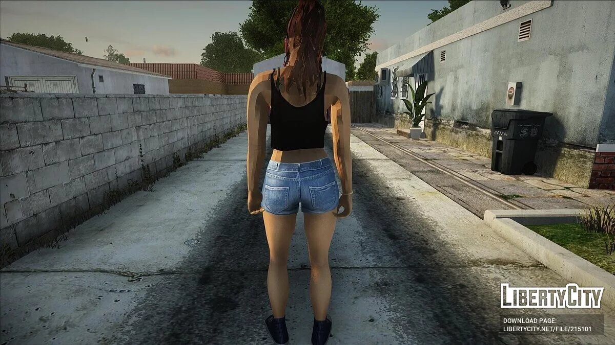 Сборник скинов Люсии из GTA 6 / GTA San Andreas