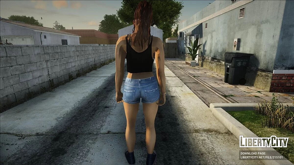 Сборник скинов Люсии из GTA 6 / GTA San Andreas