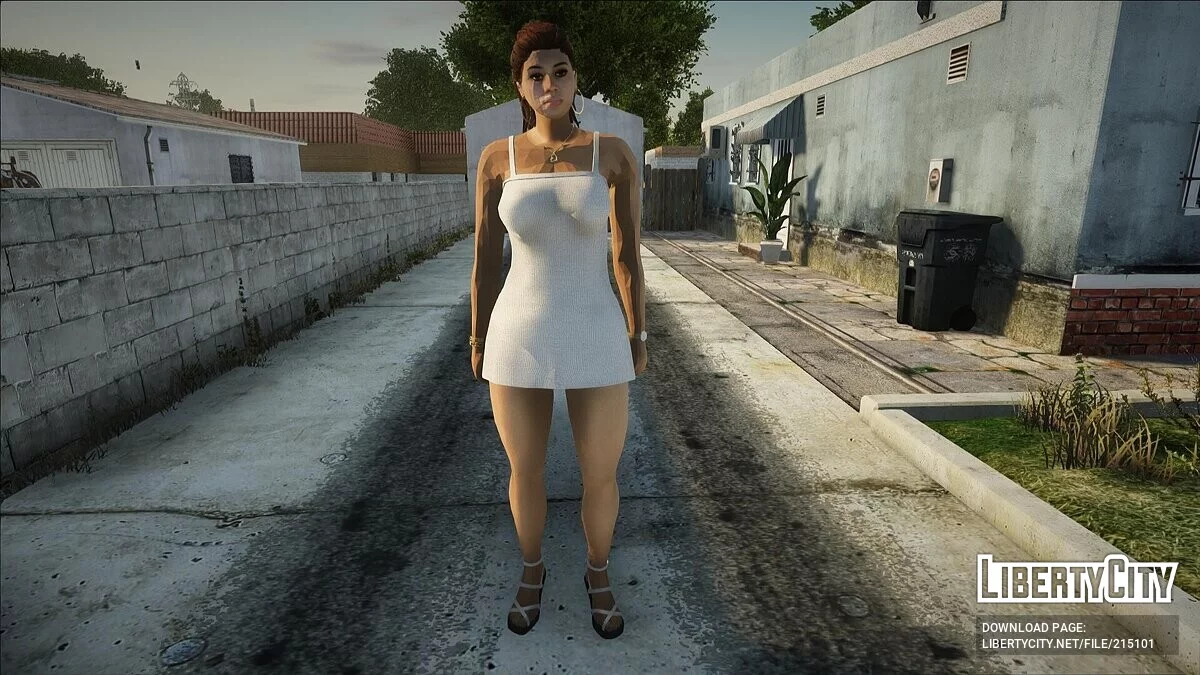 Сборник скинов Люсии из GTA 6 / GTA San Andreas