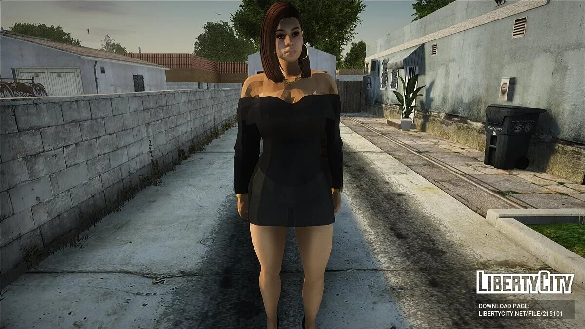 Сборник скинов Люсии из GTA 6 / GTA San Andreas