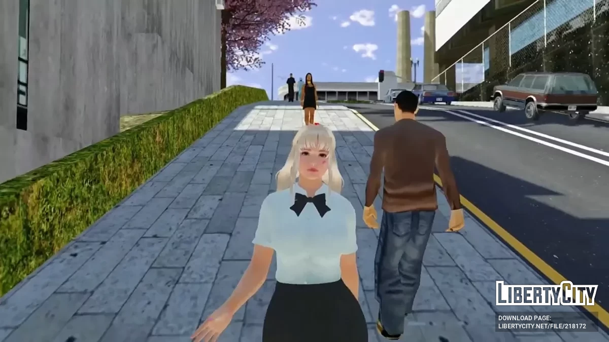 Сборник персонажей из манги/аниме «Элис Хитоми и Моника» / GTA San Andreas