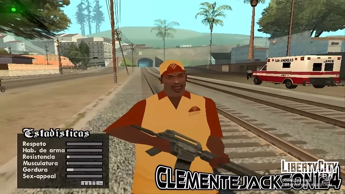 Сборник скинов Си-Джея в разных униформах / GTA San Andreas