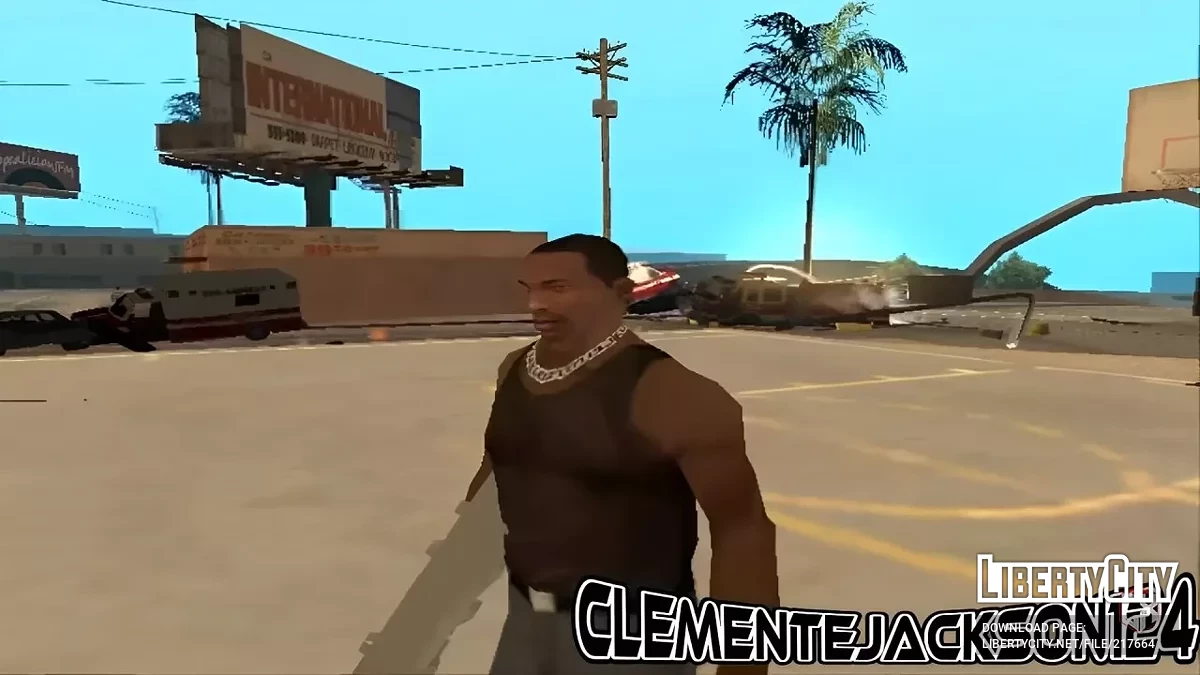 Пак из 15 скинов СиДжея / GTA San Andreas