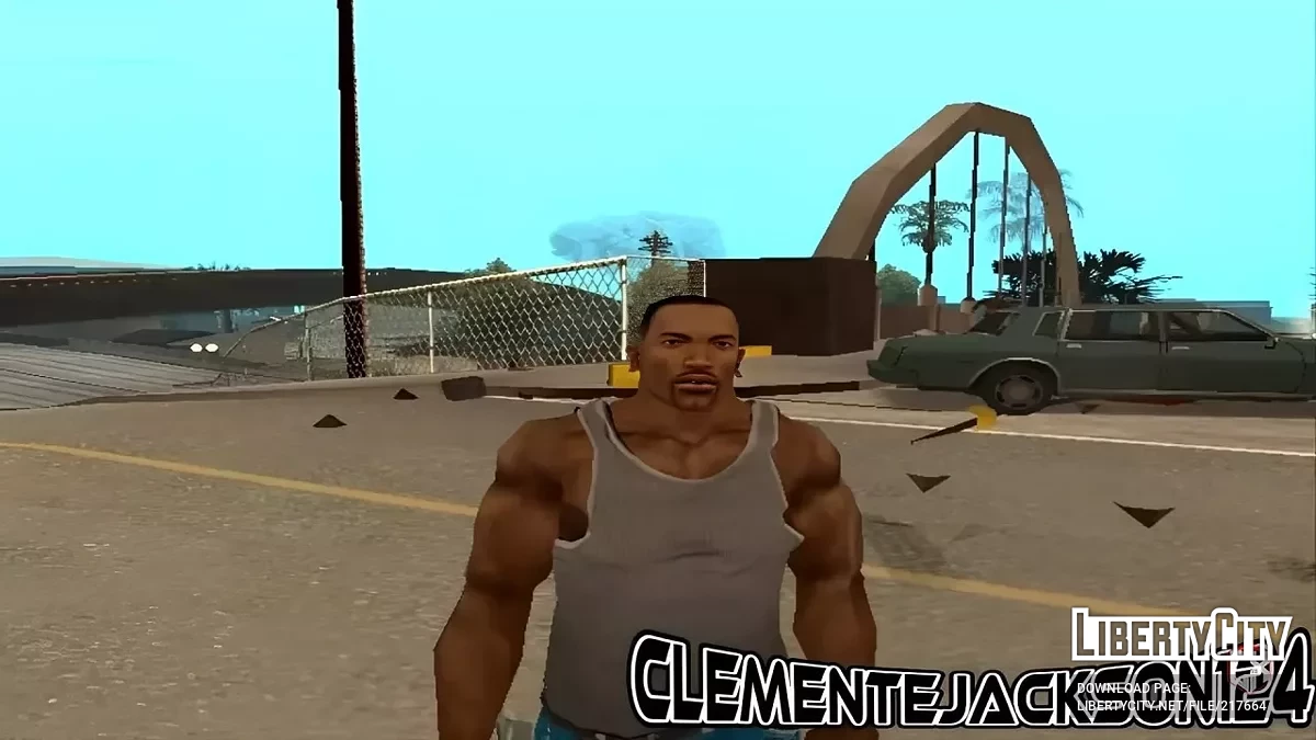 Пак из 15 скинов СиДжея / GTA San Andreas