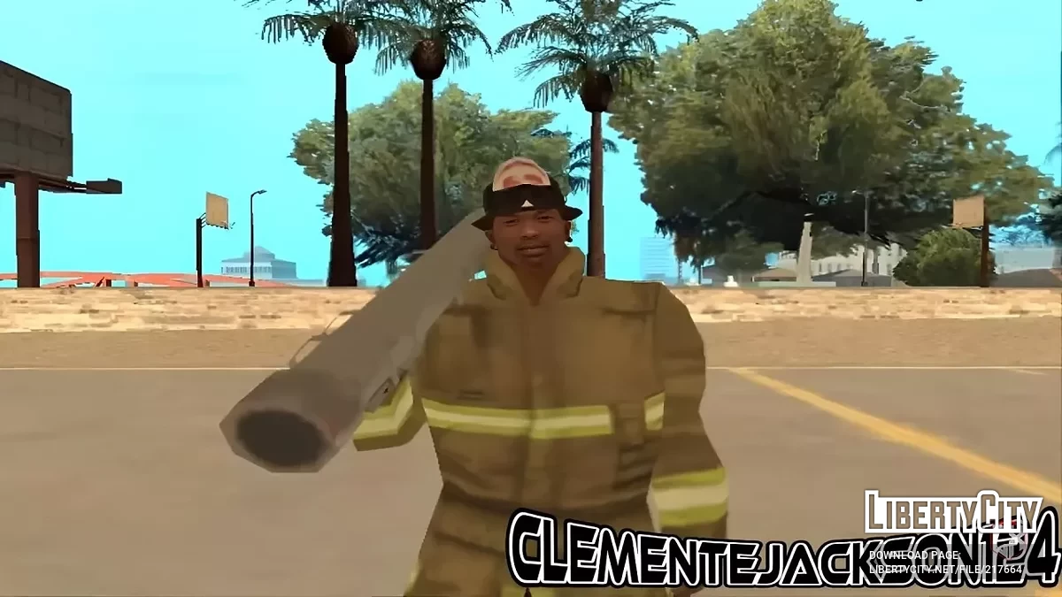 Пак из 15 скинов СиДжея / GTA San Andreas