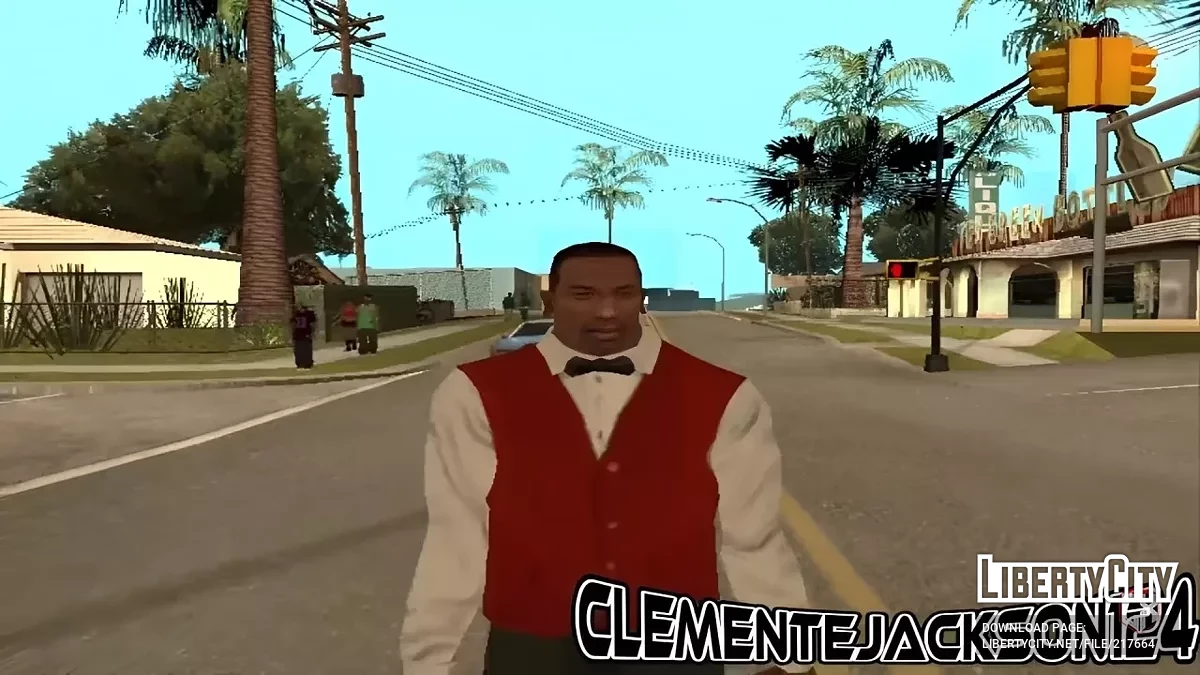 Пак из 15 скинов СиДжея / GTA San Andreas
