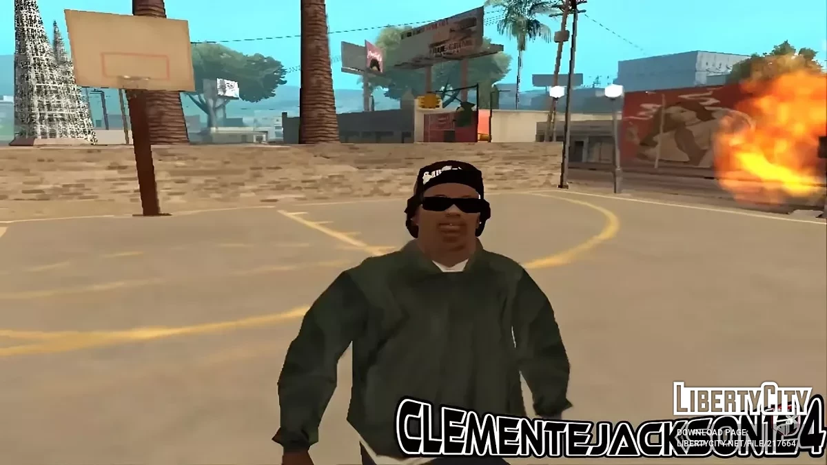 Пак из 15 скинов СиДжея / GTA San Andreas