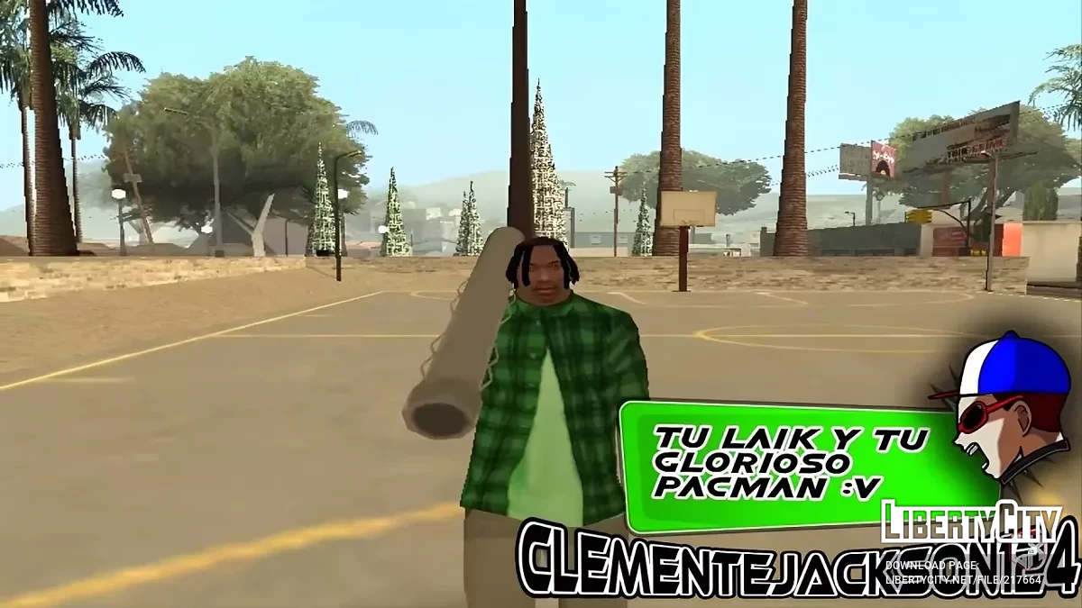 Пак из 15 скинов СиДжея / GTA San Andreas