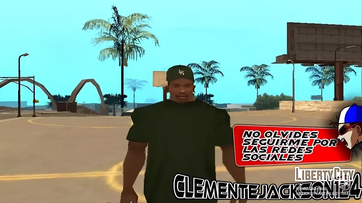 Пак из 15 скинов СиДжея / GTA San Andreas