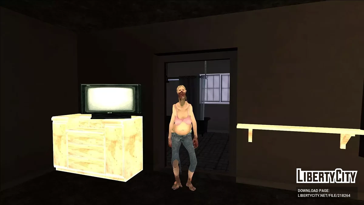 Скины особых заражённых из L4D и L4D2 / GTA San Andreas