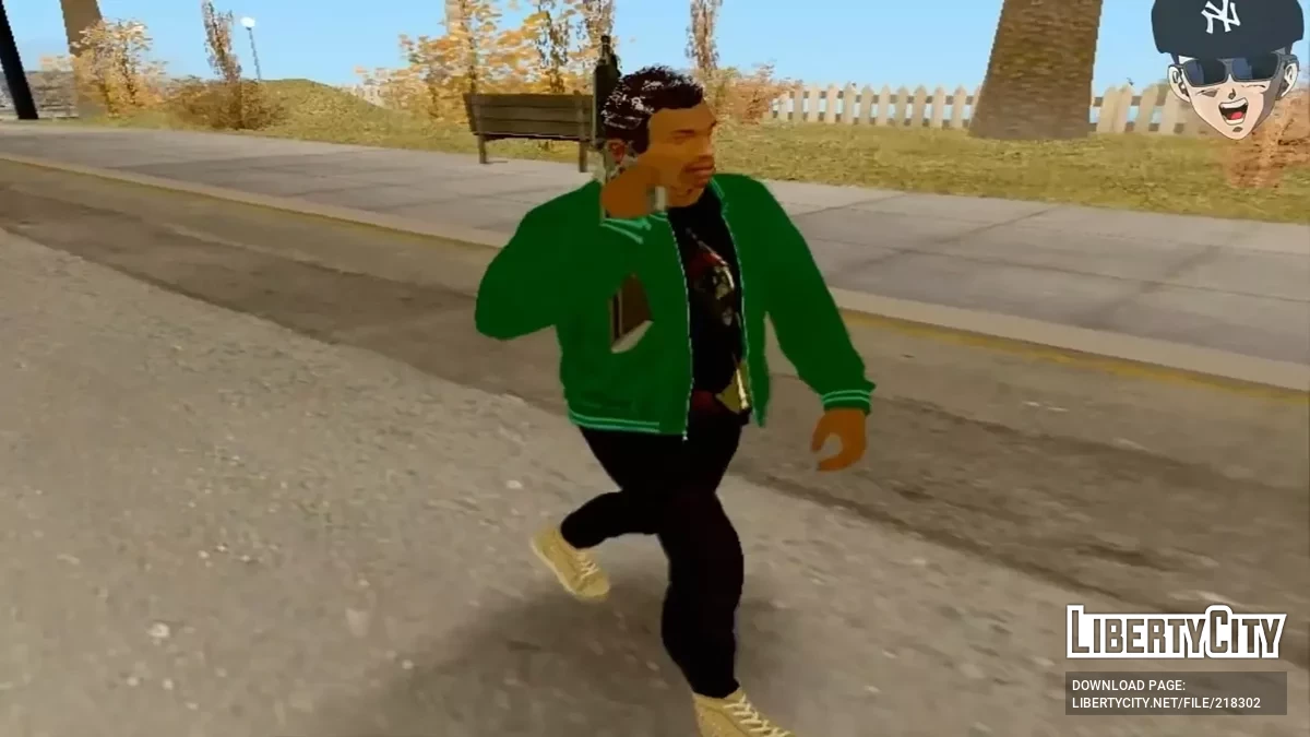 Сборник с 15 скинами Си-Джея / GTA San Andreas