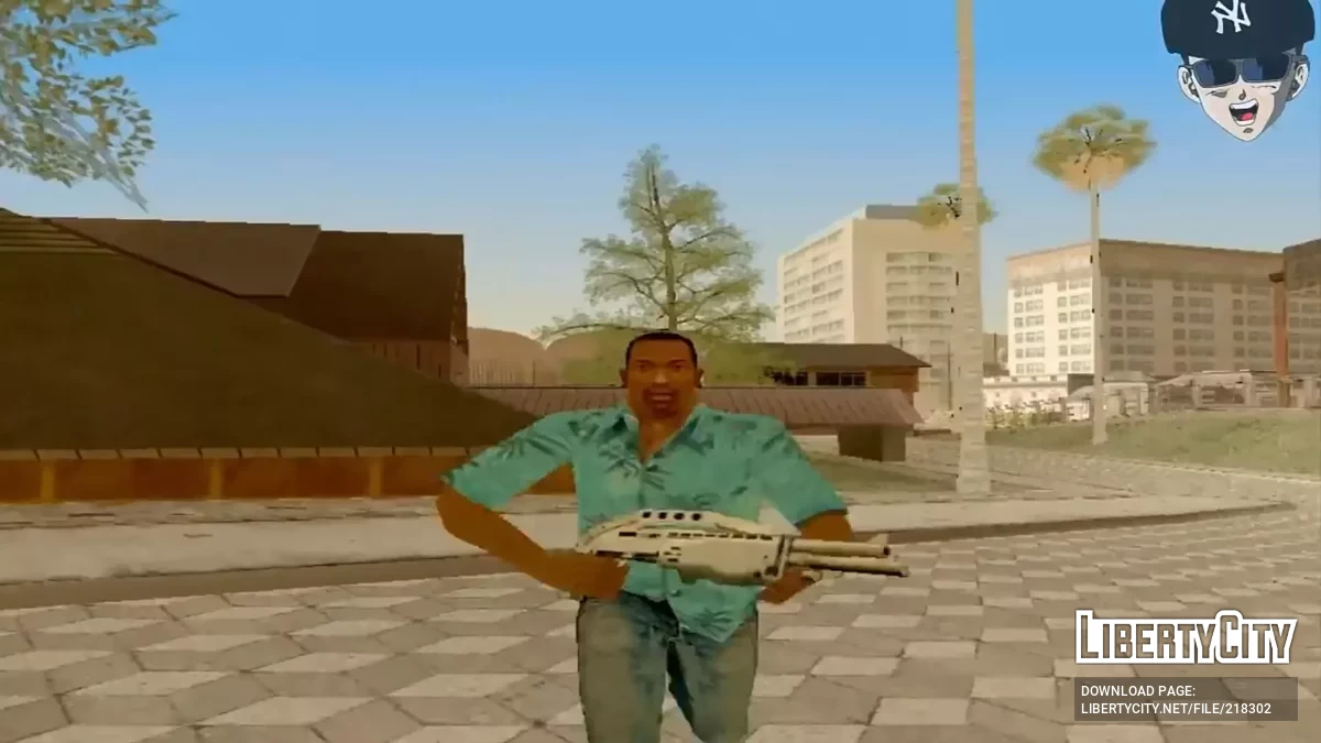 Сборник с 15 скинами Си-Джея / GTA San Andreas