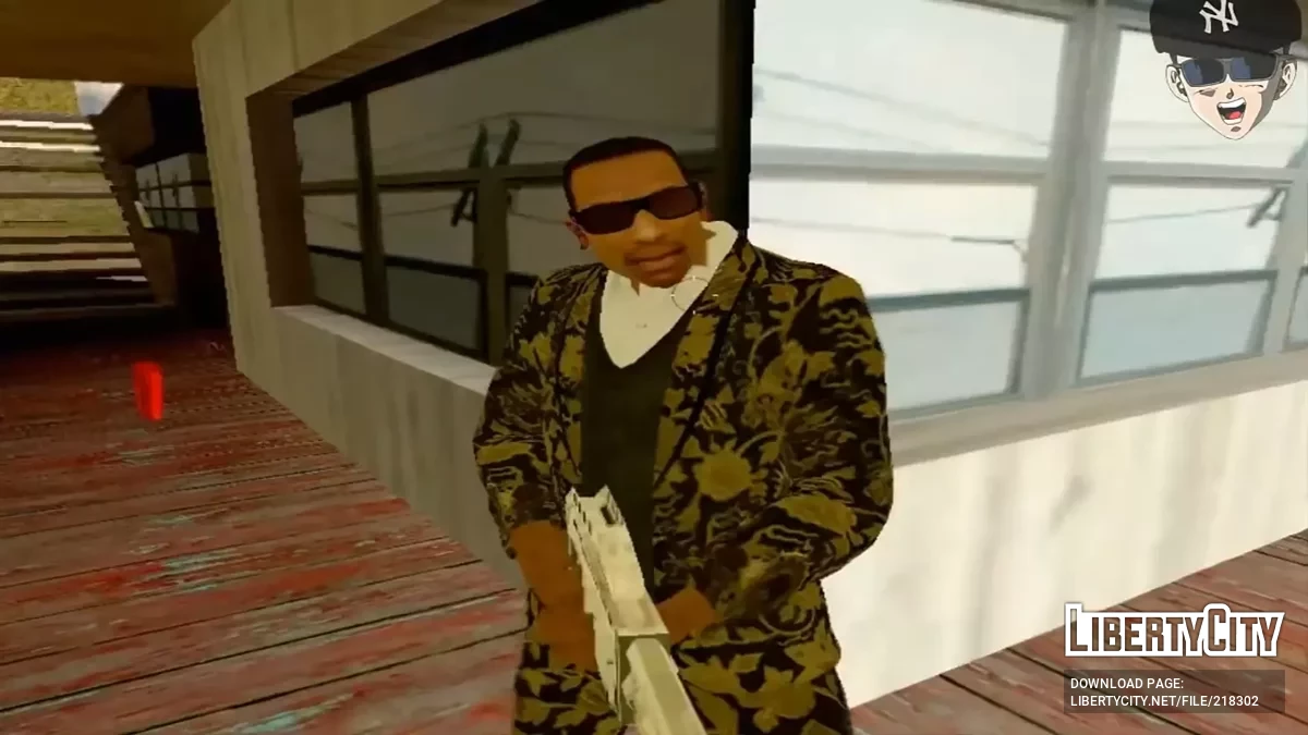 Сборник с 15 скинами Си-Джея / GTA San Andreas