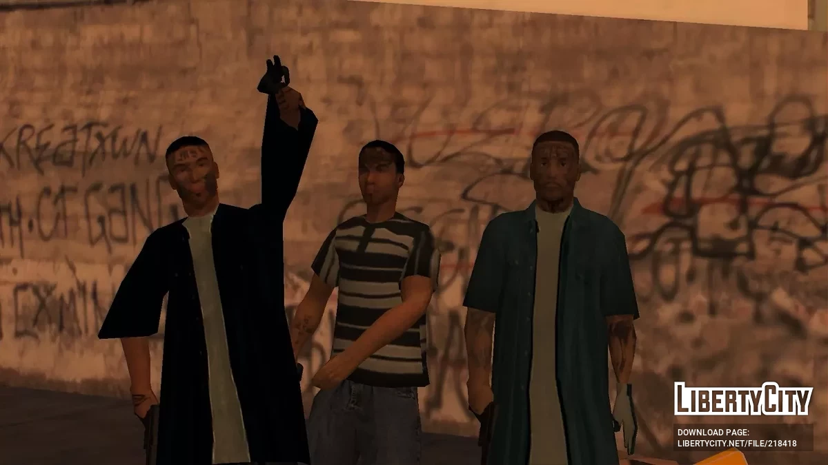 Пак Сальвадорских бандитов / GTA San Andreas