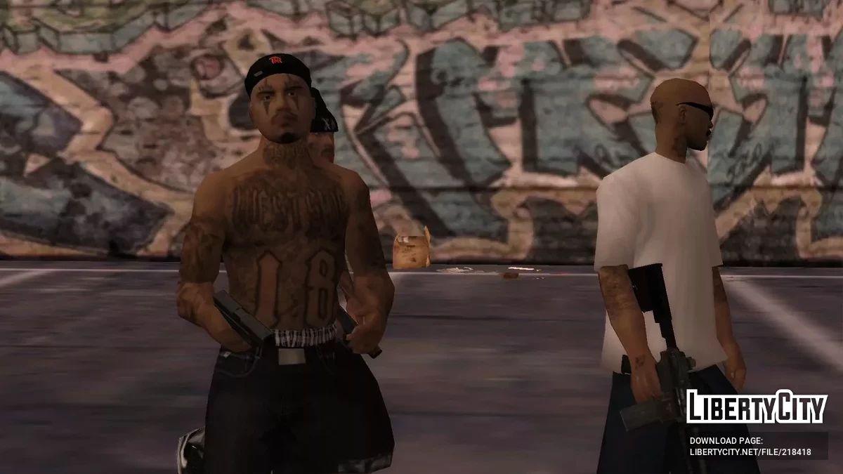 Пак Сальвадорских бандитов / GTA San Andreas