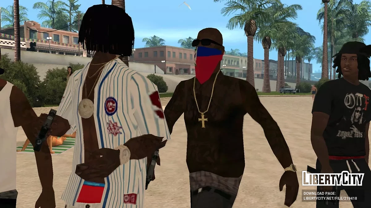 Пак гаитянских бандитов / GTA San Andreas