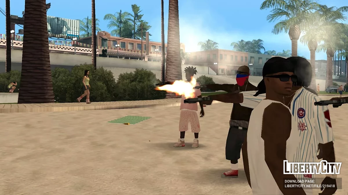 Пак гаитянских бандитов / GTA San Andreas