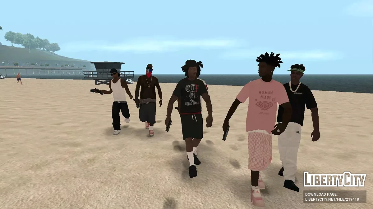 Пак гаитянских бандитов / GTA San Andreas