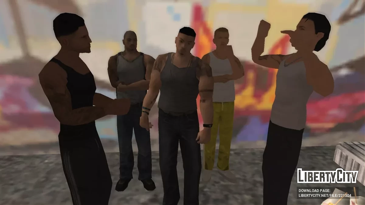 Азиатские гангстеры / GTA San Andreas