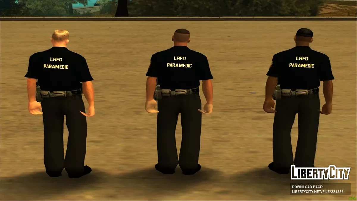 Парамедики LAFD / GTA San Andreas