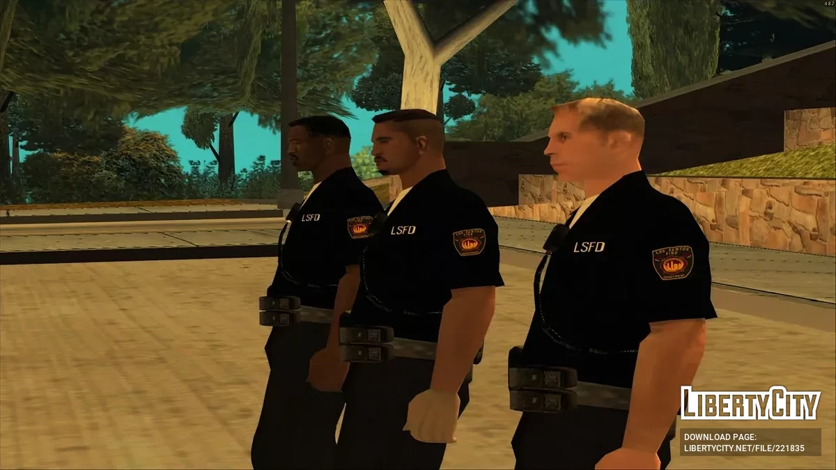 Парамедики LSFD / GTA San Andreas