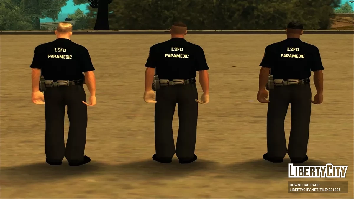 Парамедики LSFD / GTA San Andreas