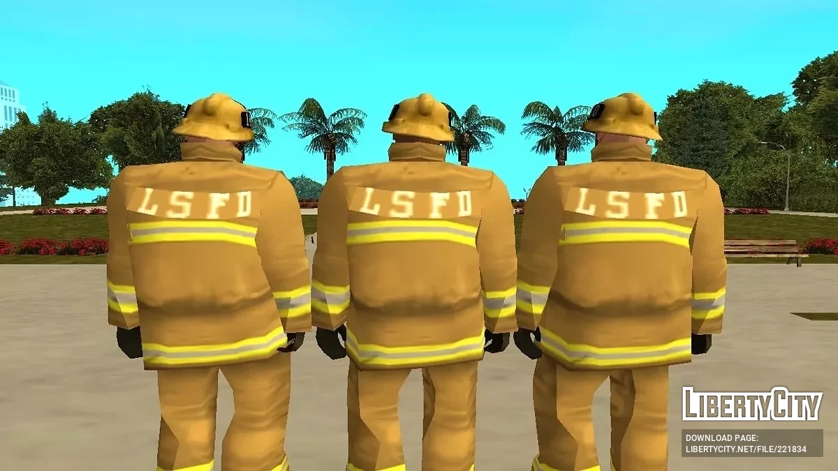 Пожарные LSFD / GTA San Andreas