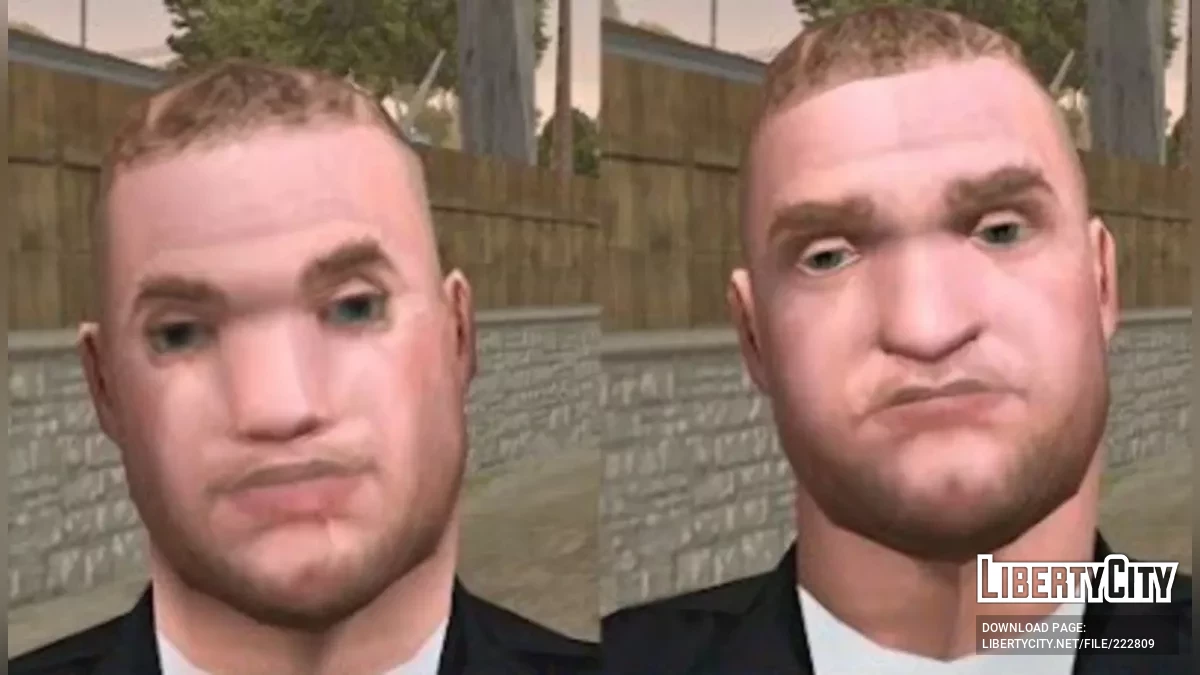 Модели персонажей из кат-сцен / GTA San Andreas