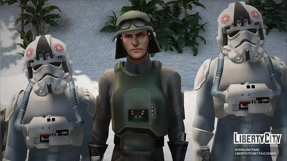 Имперская сторона в битве за Хот (Star Wars) / GTA San Andreas