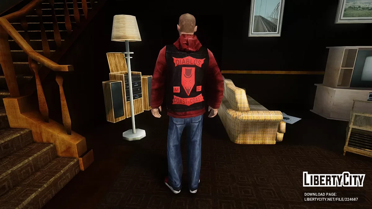 Байкеры Diablos MC / GTA San Andreas