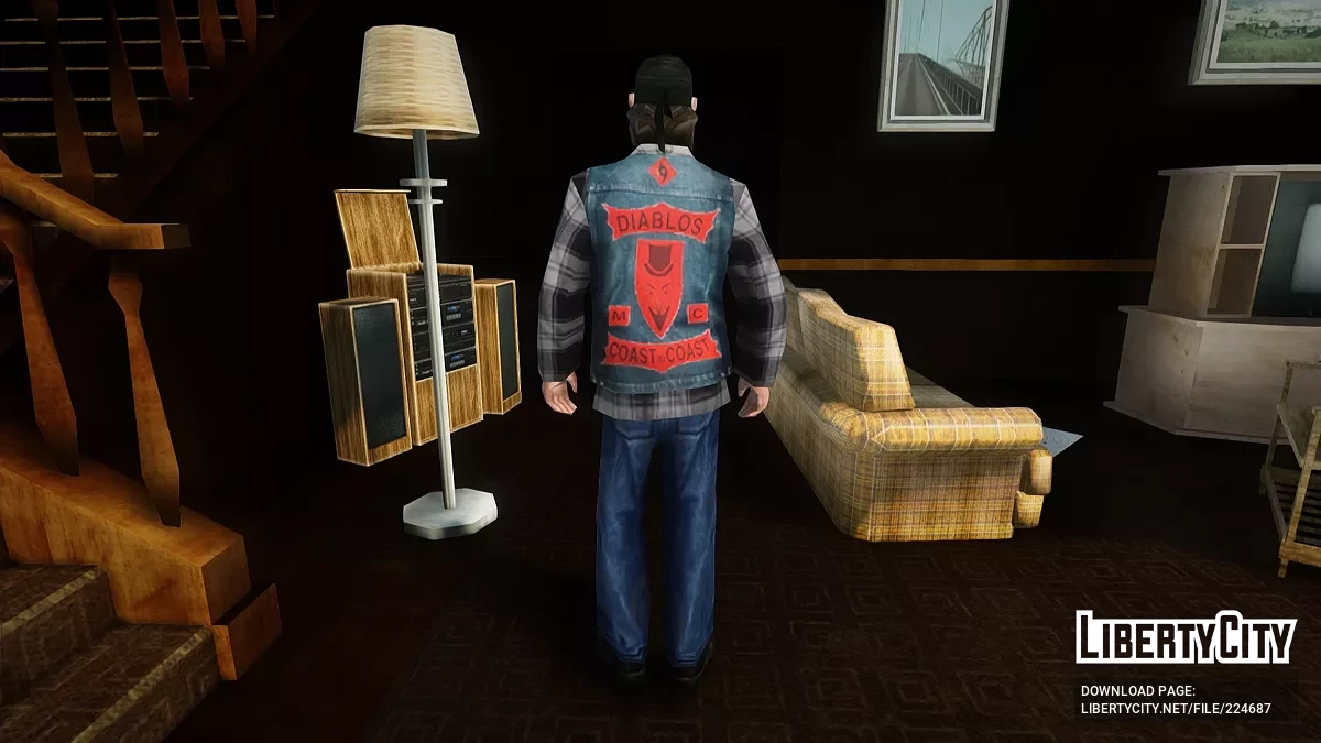 Байкеры Diablos MC / GTA San Andreas