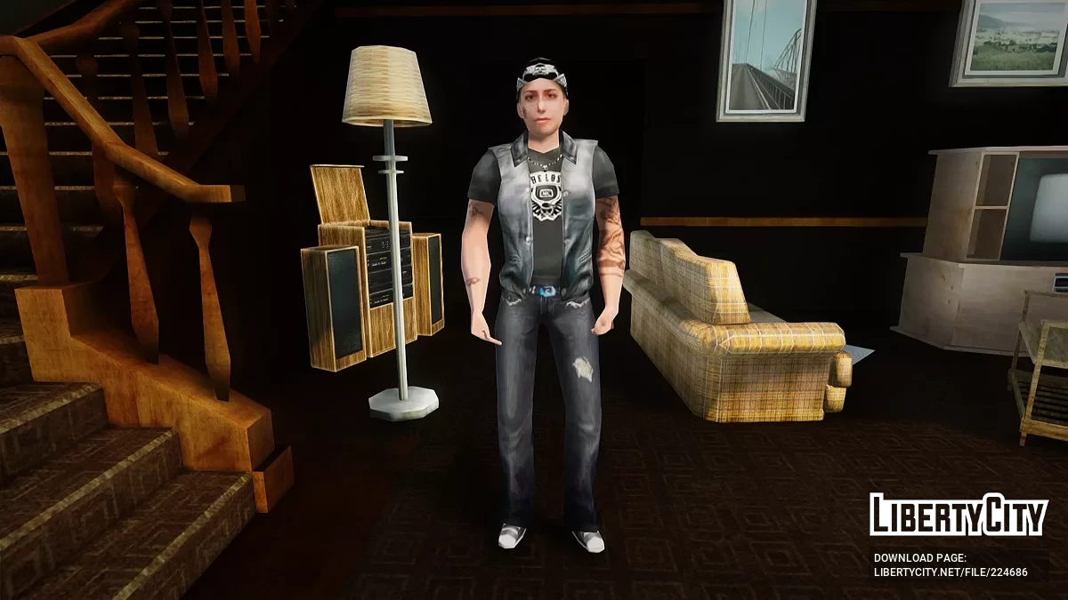 Байкеры из The Lost MC / GTA San Andreas
