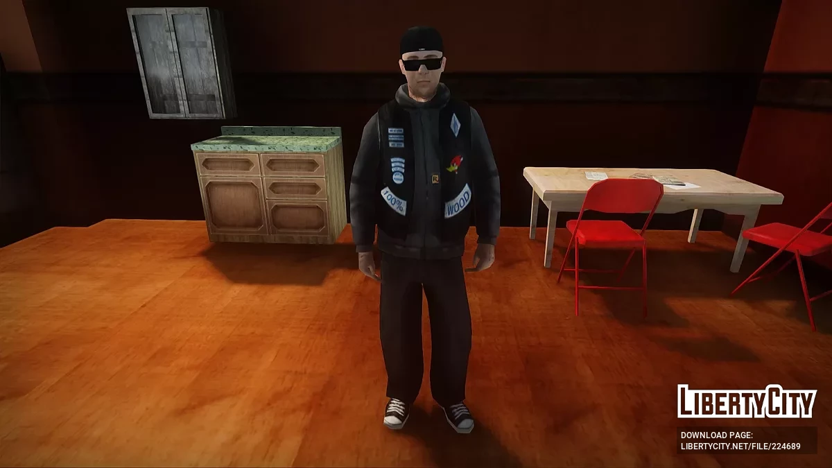 Байкеры Peckerwoods MC / GTA San Andreas