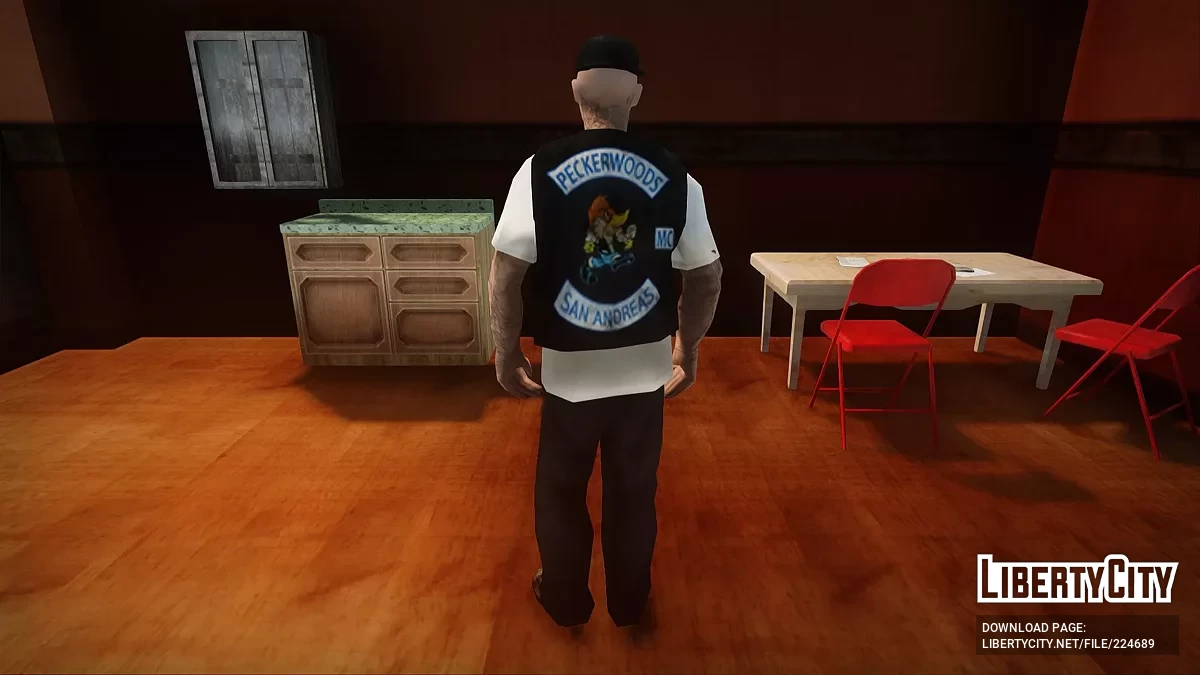 Байкеры Peckerwoods MC / GTA San Andreas