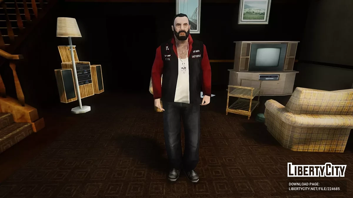 Скины Lazy Devils MC / GTA San Andreas