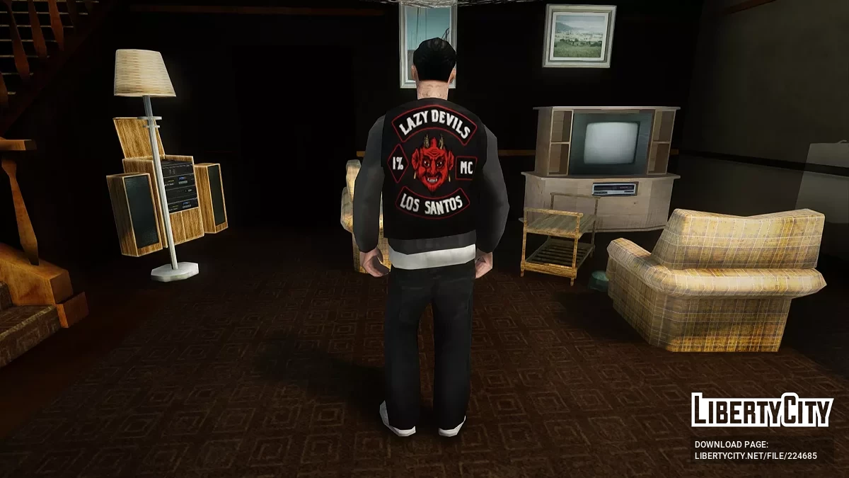 Скины Lazy Devils MC / GTA San Andreas