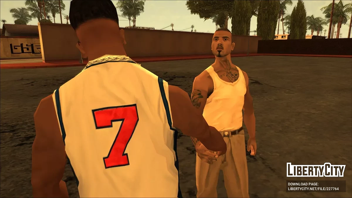 HD-скины для персонажей (Navetsea Skin Tweaks, улучшенные) / GTA San Andreas