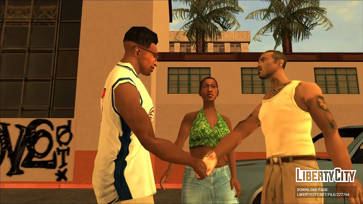 HD-скины для персонажей (Navetsea Skin Tweaks, улучшенные) / GTA San Andreas