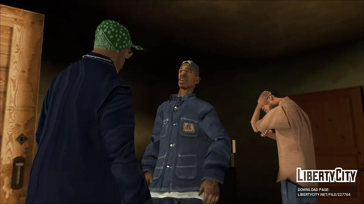 HD-скины для персонажей (Navetsea Skin Tweaks, улучшенные) / GTA San Andreas