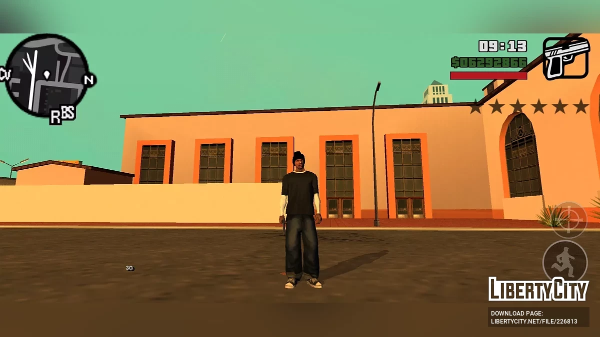 Бета-одежда для CJ / GTA San Andreas