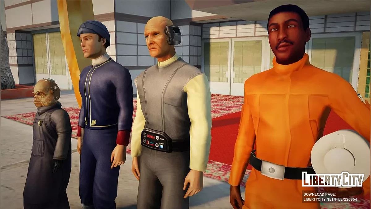 Персонажи из города Беспин (Star Wars) / GTA San Andreas