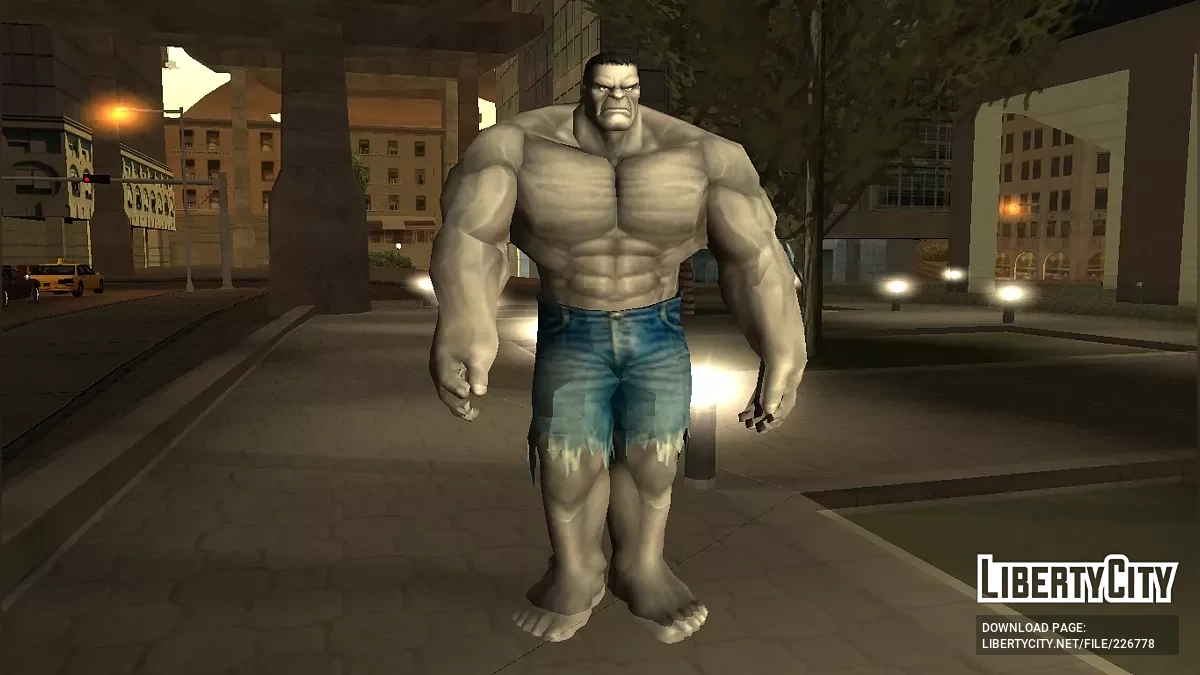 Пак скинов Невероятного Халка (Ультимативное Разрушение) / GTA San Andreas