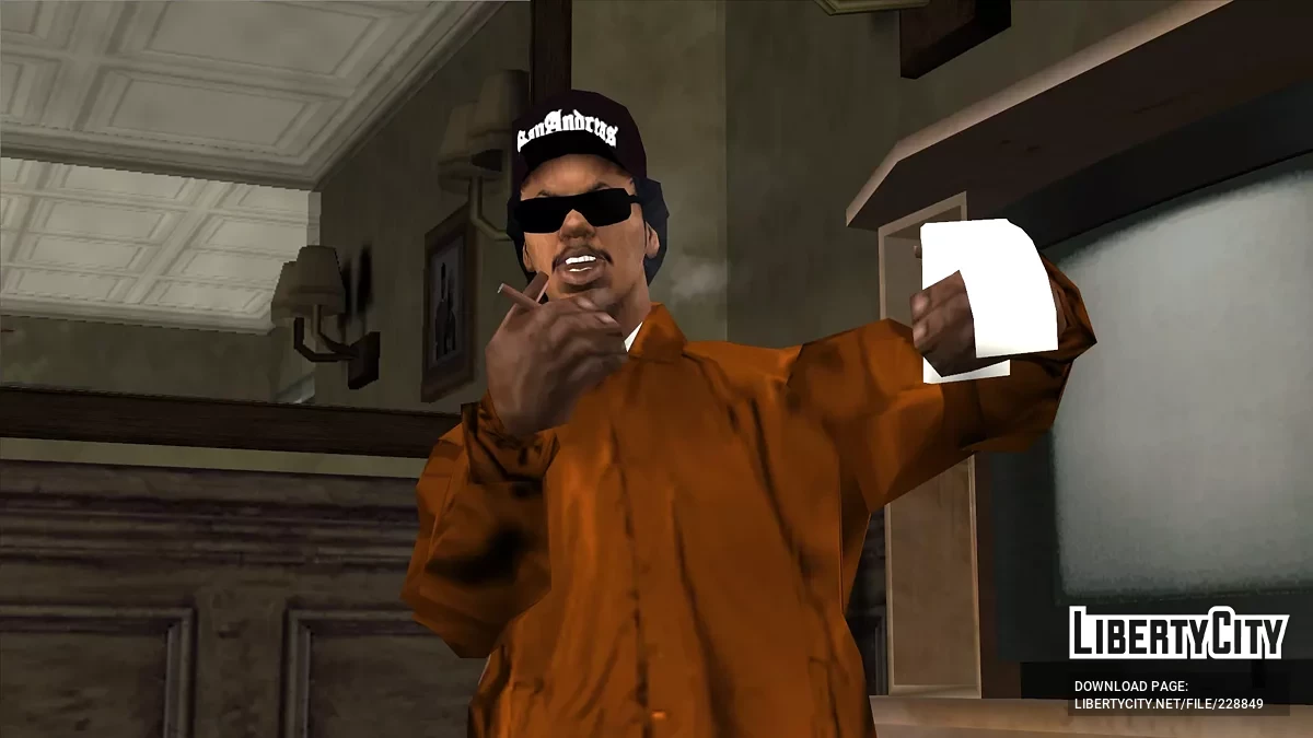 Скинпак Orange Grove Families / GTA San Andreas