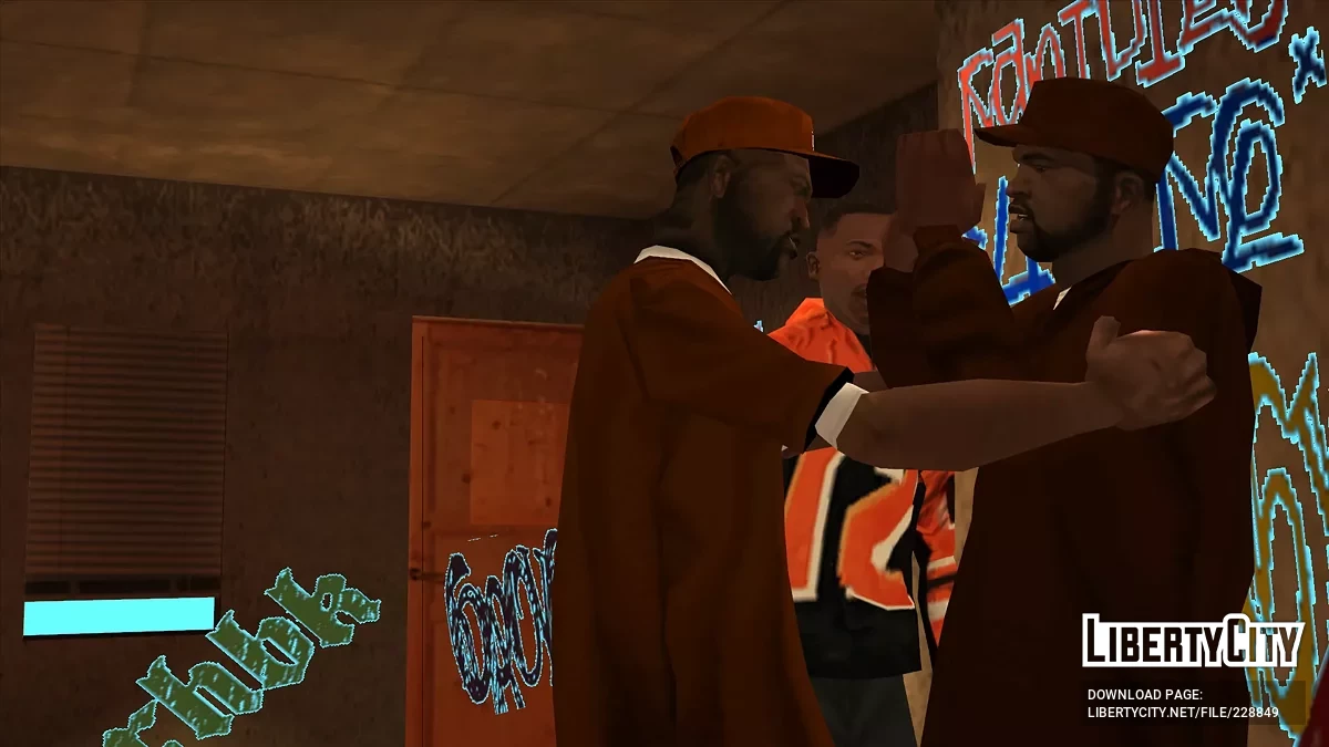 Скинпак Orange Grove Families / GTA San Andreas