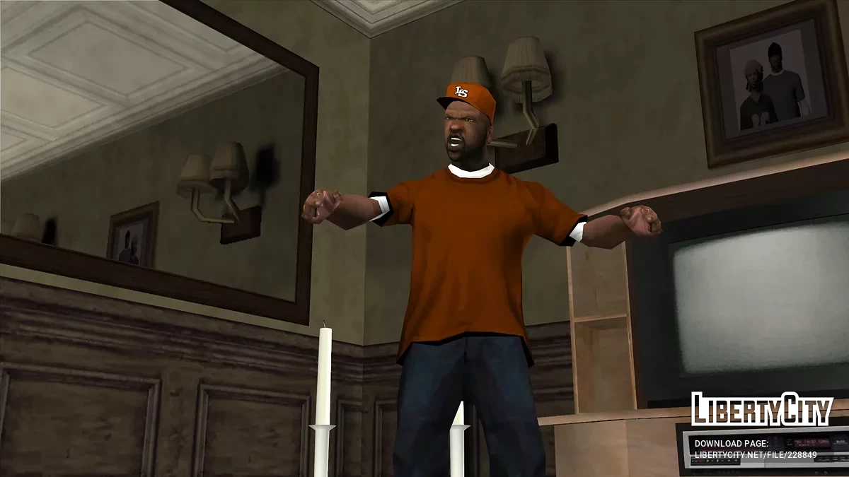 Скинпак Orange Grove Families / GTA San Andreas