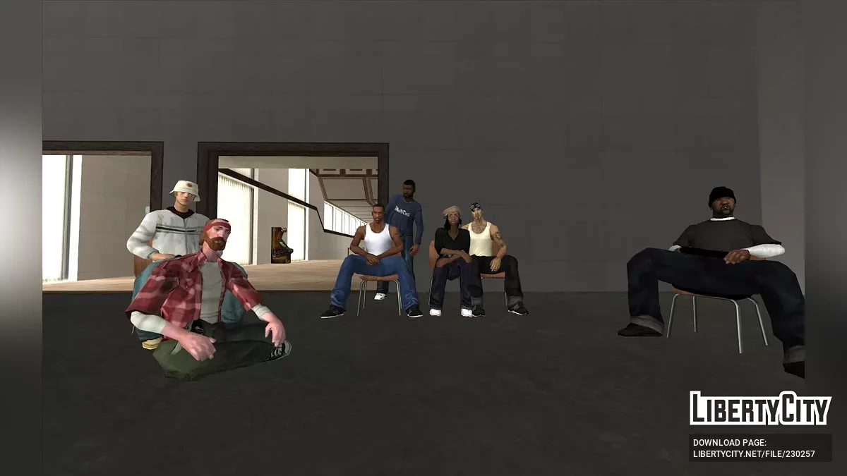 Бета Персонажи / GTA San Andreas