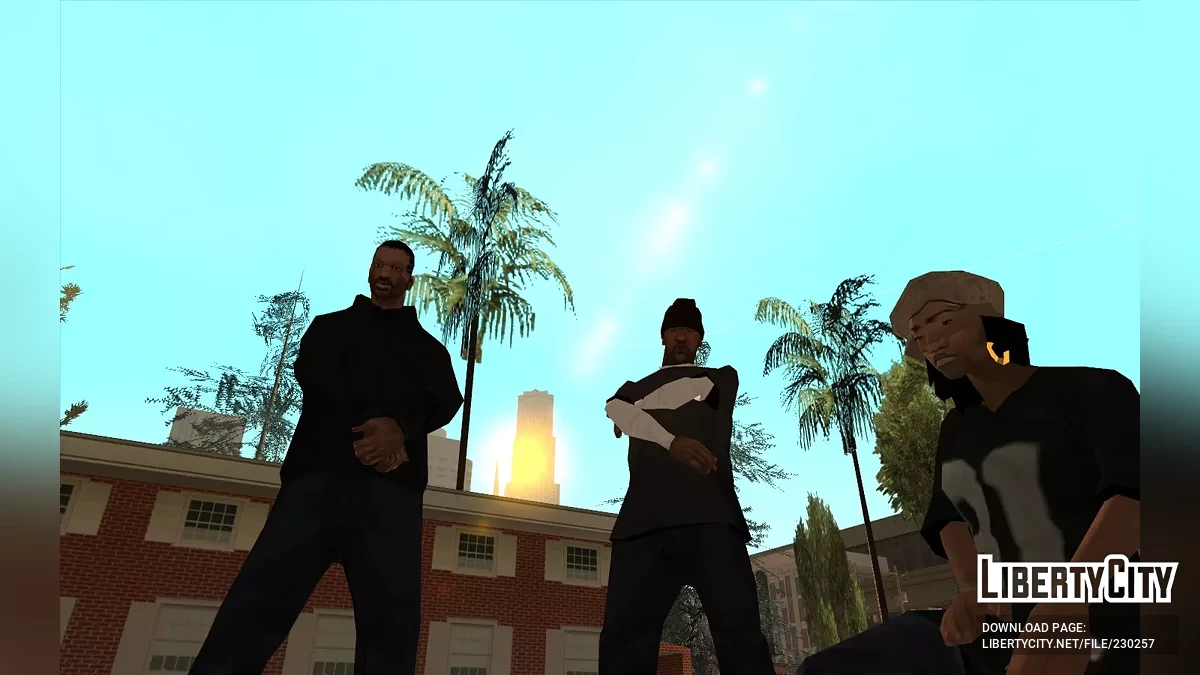 Бета Персонажи / GTA San Andreas