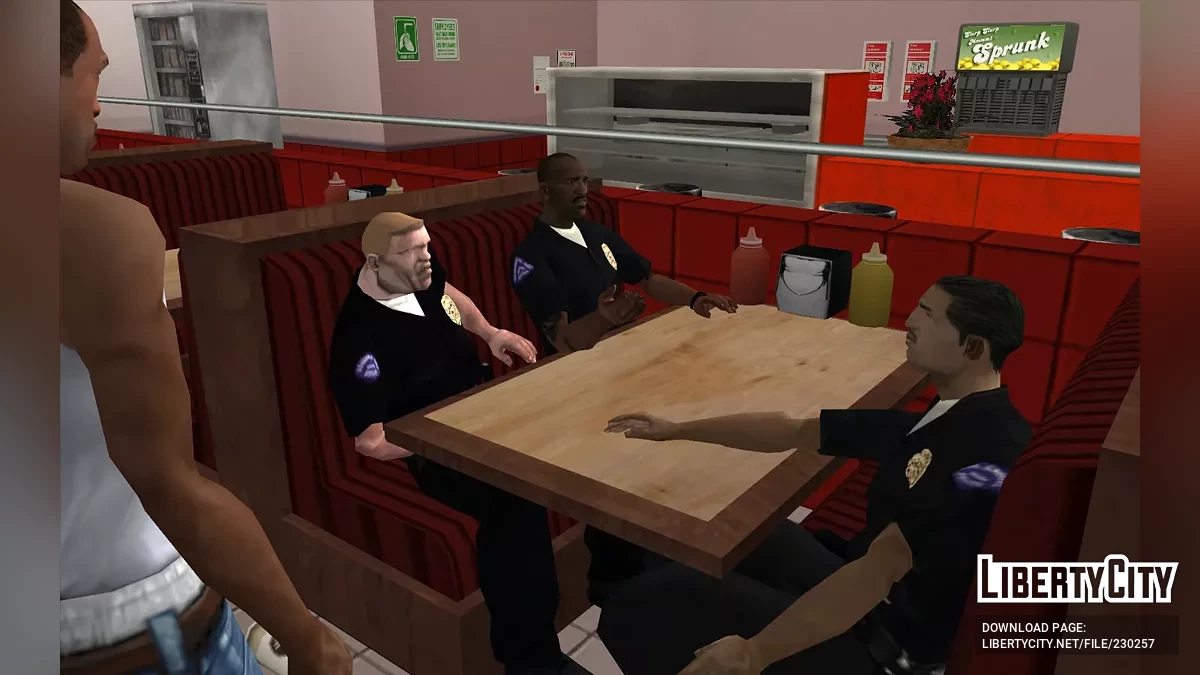 Бета Персонажи / GTA San Andreas